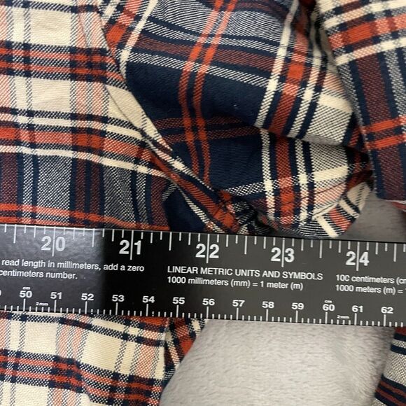 J.Crew Shirt Mens Large Plaid Mercantile Flex Button Down Pocket Western - Picture 10 of 11